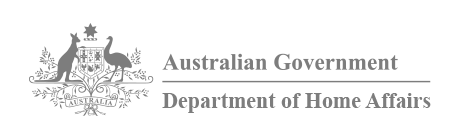 Logo Home Affairs - Dipartimento Immigrazione Australia